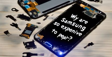 why are samsung screens so expensive to repair