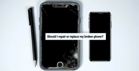 broken phone