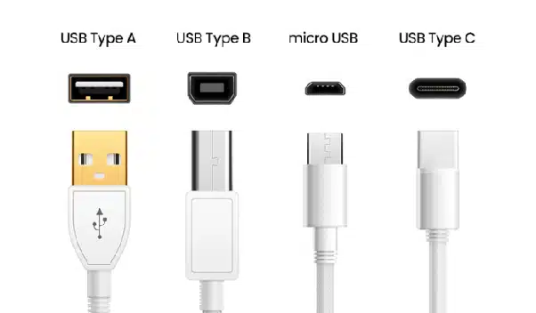 USB Ports and cables